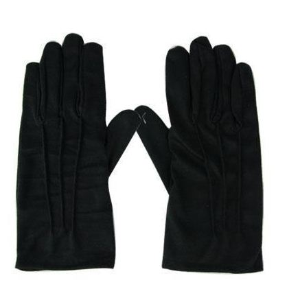 Handschoenen kort zwart - 